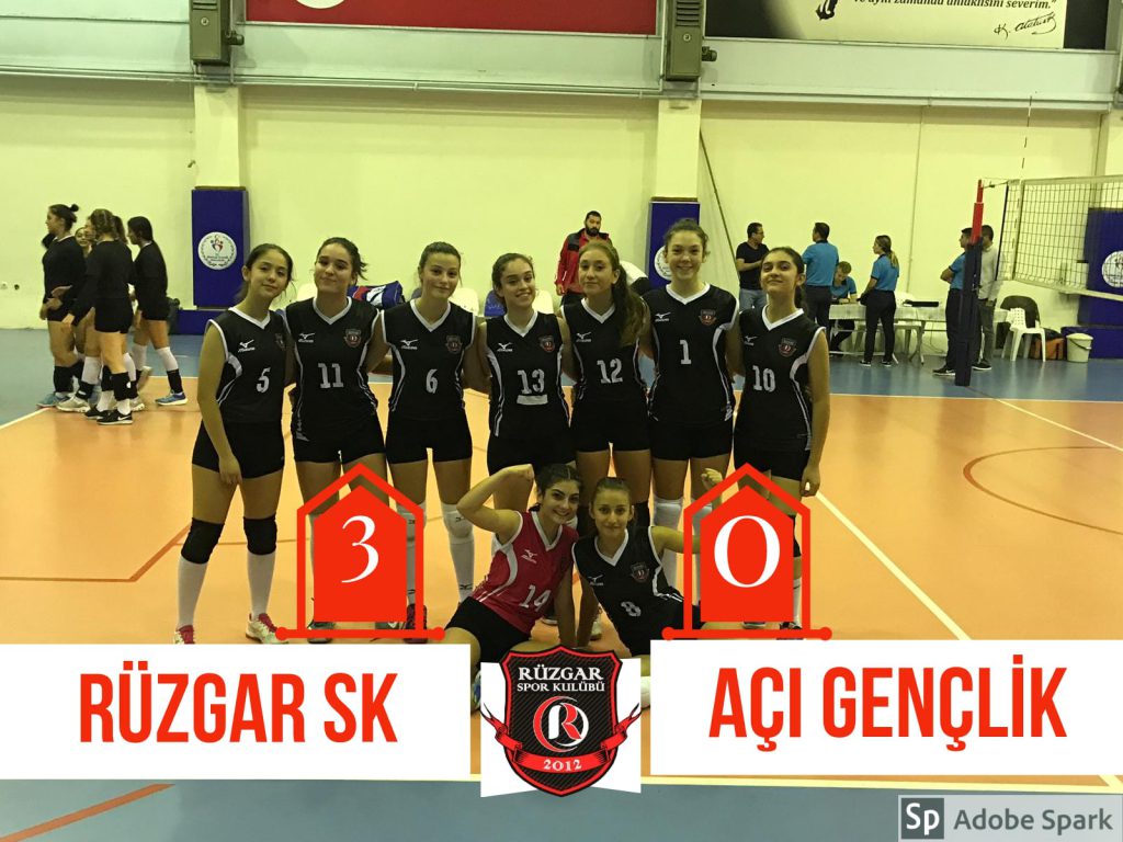 RÜZGAR SPOR KULÜBÜ GALİP GELDİ / voleybol kulübü